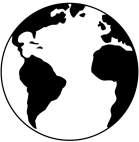 deprivation-clipart-planet_earth_black_white